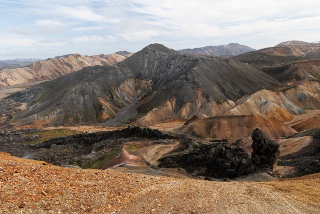 Landmannalaugari mäestik Islandi edelaosas