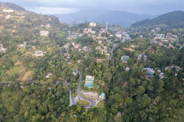 Mägilinn Sri Lanka saarel