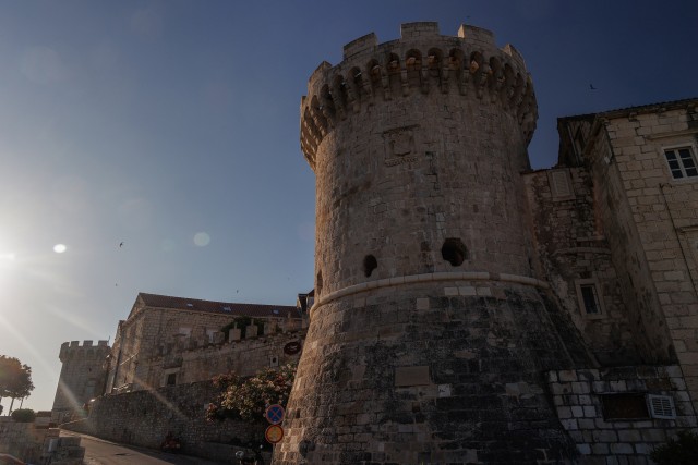 Kanalevici torn Horvaatias Korculas