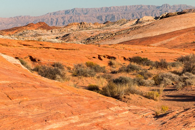 Punase liivakivi moodustised Valley of Fire looduspargis, Nevadas