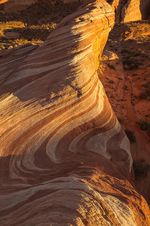 Punase liivakivi moodustised Valley of Fire looduspargis, Nevadas