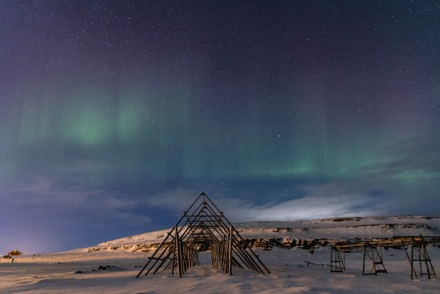 Virmalised ja Varangeri maastik, Norra