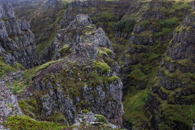Vididalsa jõe Kolugljufuri kanjon, Island, Euroopa