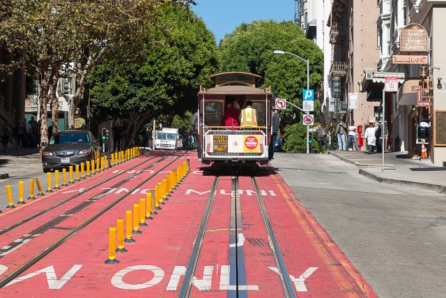 San Francisco linna köisraudtee, California