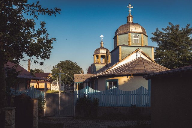 Vana kirik Mila 23 külas, Doonau deltas, Rumeenias