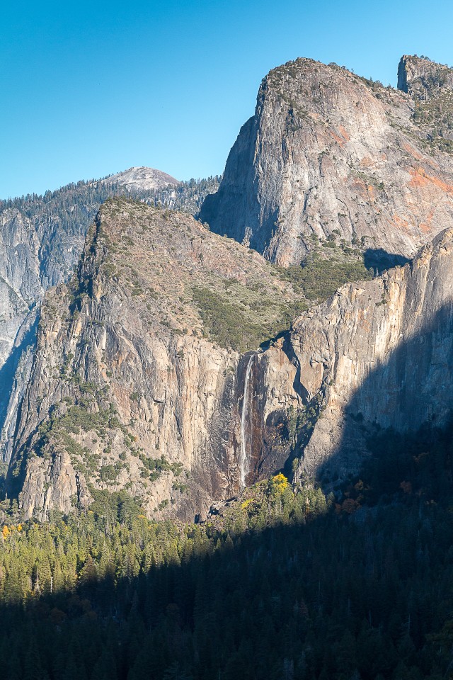 Liustiku kõrgeim punkt päikeseloojangul, Yosemite